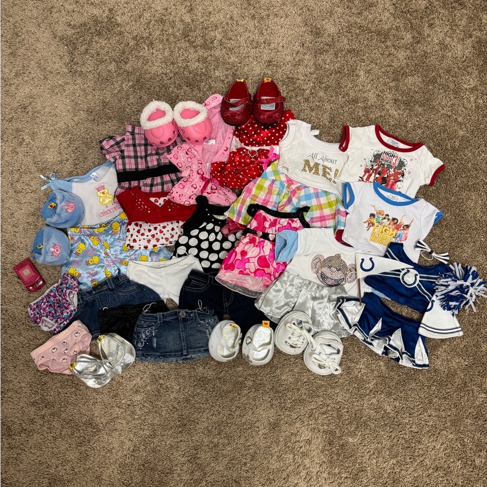 Build-A-Bear Clothing Lot